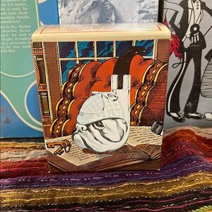 Sherlock Holmes Bulldog Pipe Art Box